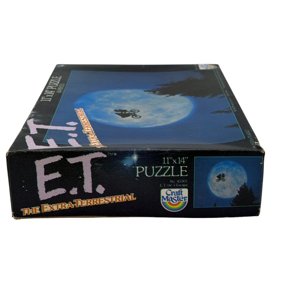 Vtg 1982 ET E.T. The Extra Terrestrial 60pc Jigsaw Puzzle Lot Craft Master 11x14